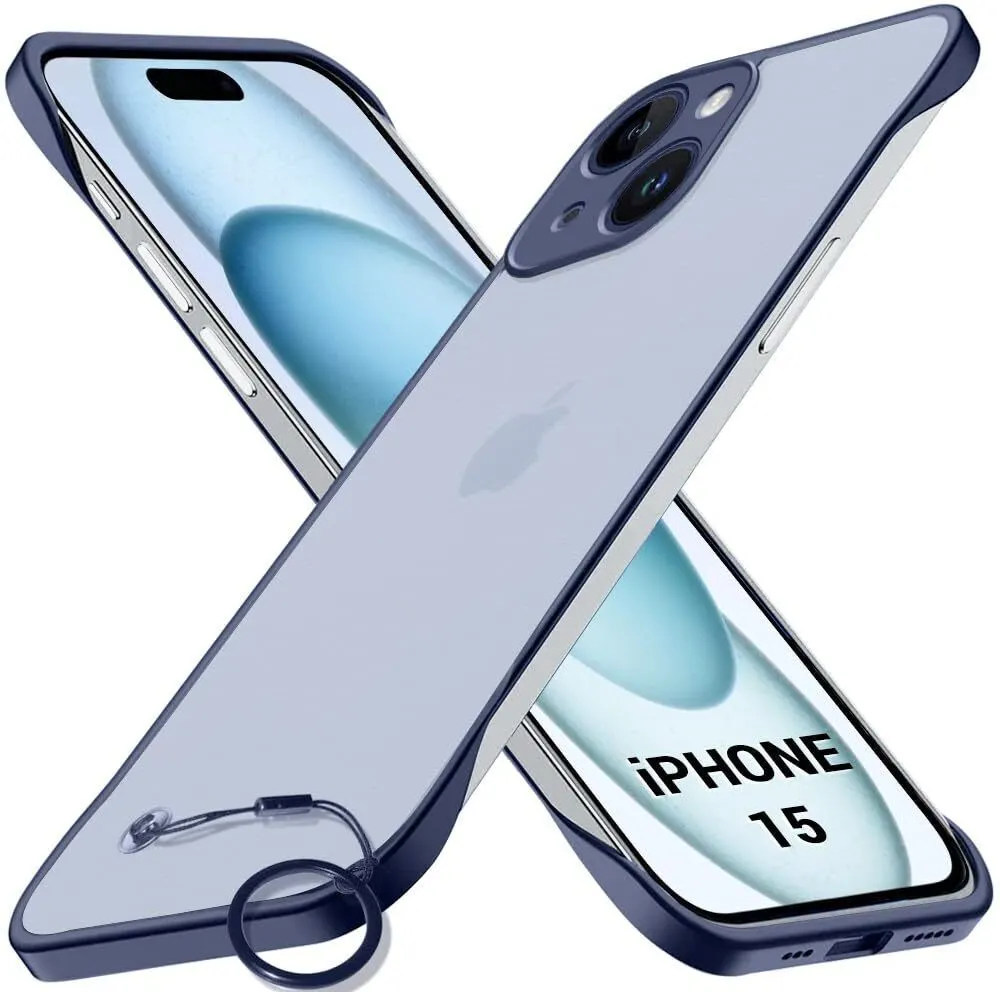 Micvir Back Cover for Apple iPhone 15 (Blue, Pack of: 1) — image 2 of 4