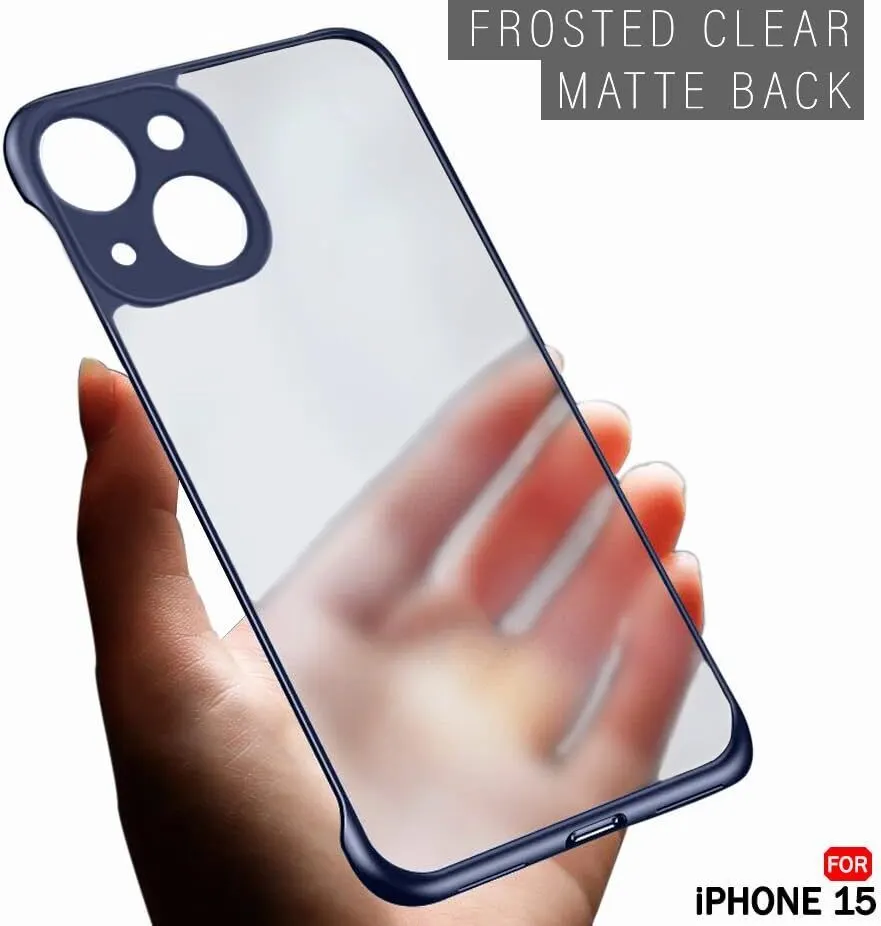 Micvir Back Cover for Apple iPhone 15 (Blue, Pack of: 1) — image 4 of 4