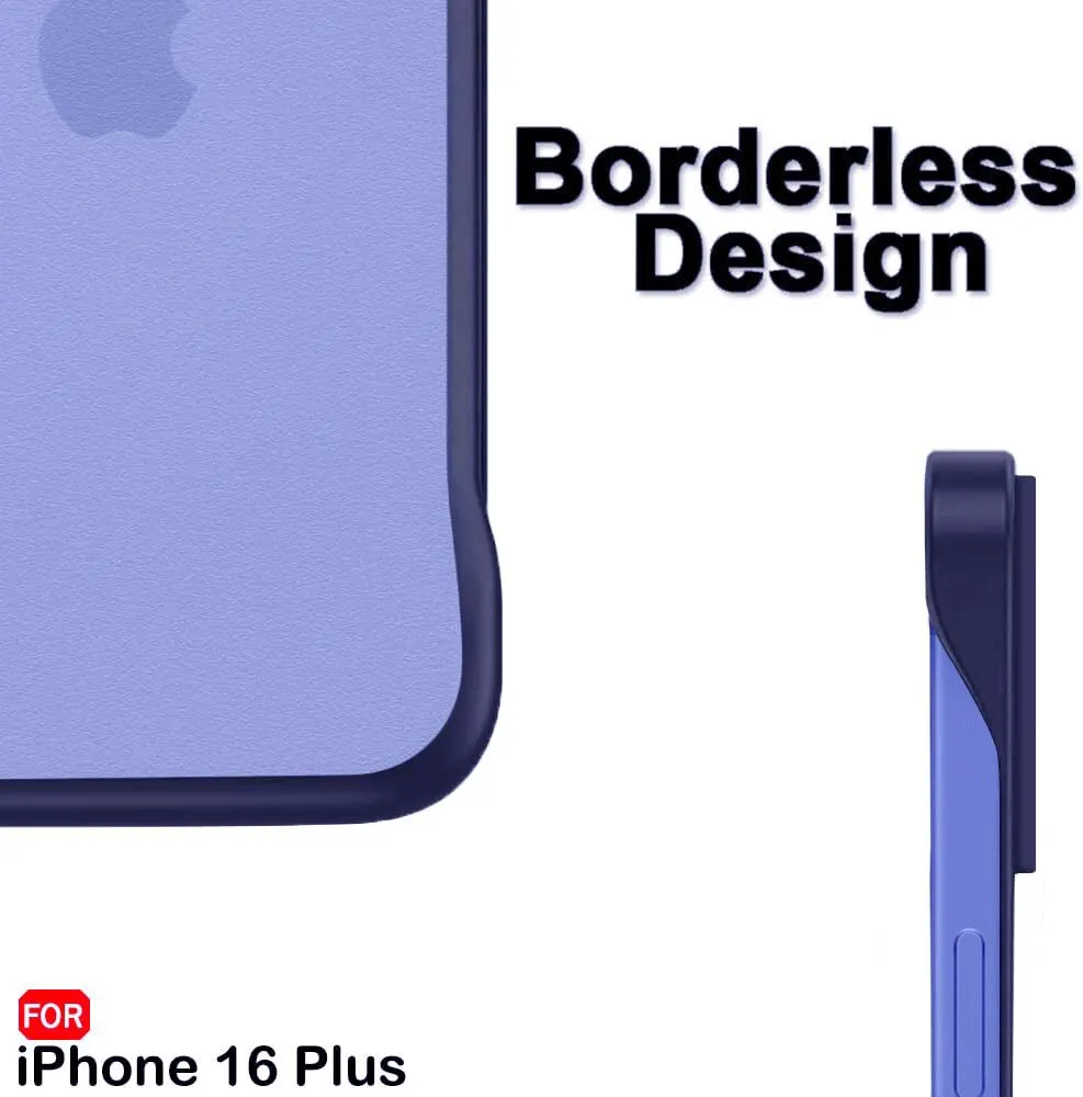 Micvir Back Cover for Apple iPhone 16 Plus (Blue, Pack of: 1) — image 4 of 5