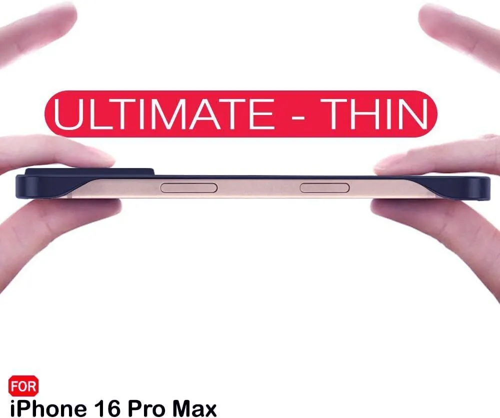 Micvir Back Cover for Apple iPhone 16 Pro Max (Blue, Pack of: 1) — image 5 of 5