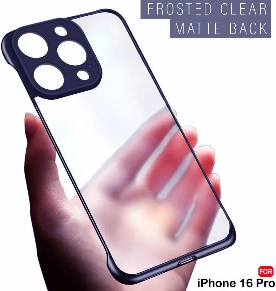 Micvir Back Cover for Apple iPhone 16 Pro (Blue, Pack of: 1) — image 5 of 5