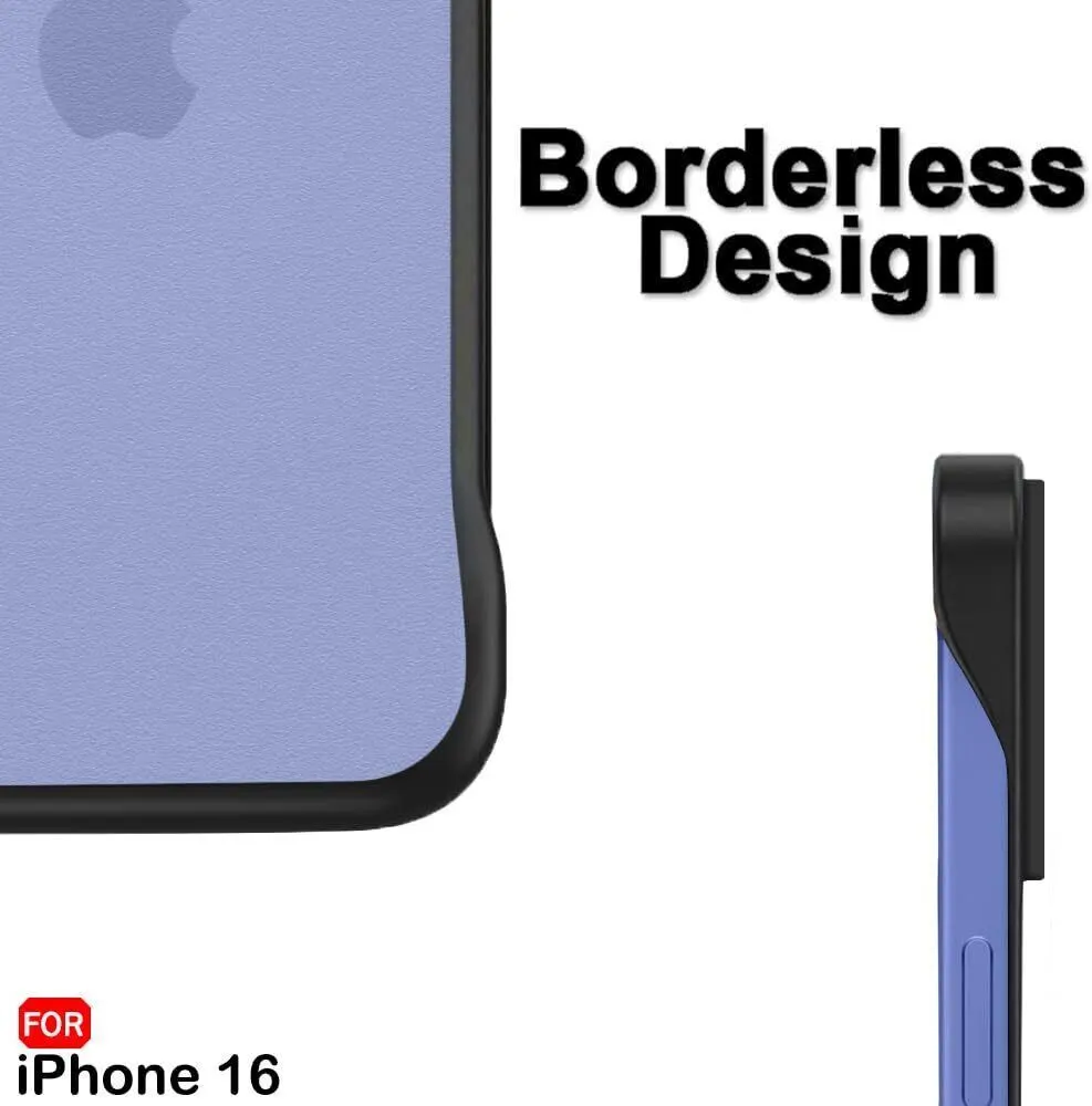 Micvir Back Cover for Apple iPhone 16 (Black, Pack of: 1) — image 4 of 5