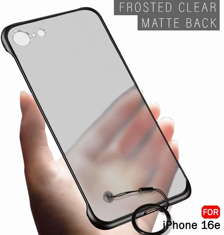 Micvir Back Cover for Apple iPhone 16e (Black, Pack of: 1) — image 5 of 5