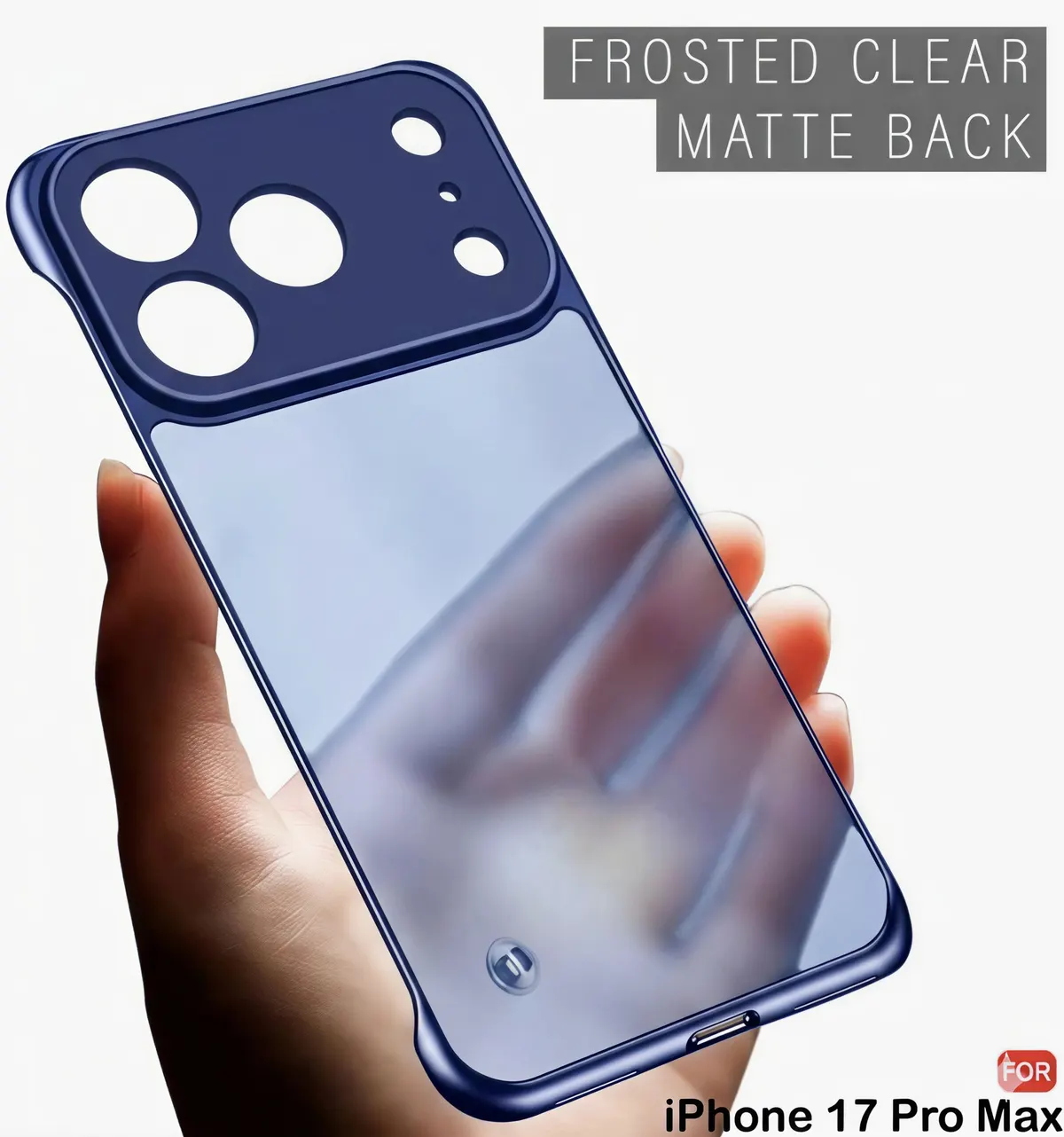 Xolia Back Cover for Apple iPhone 17 Pro Max (Blue, Plastic, Pack of: 1) — image 5 of 5