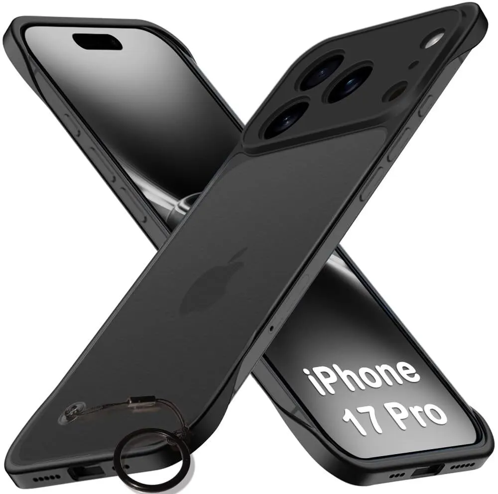 Xolia Back Cover for Apple iPhone 17 Pro (Black, Pack of: 1)