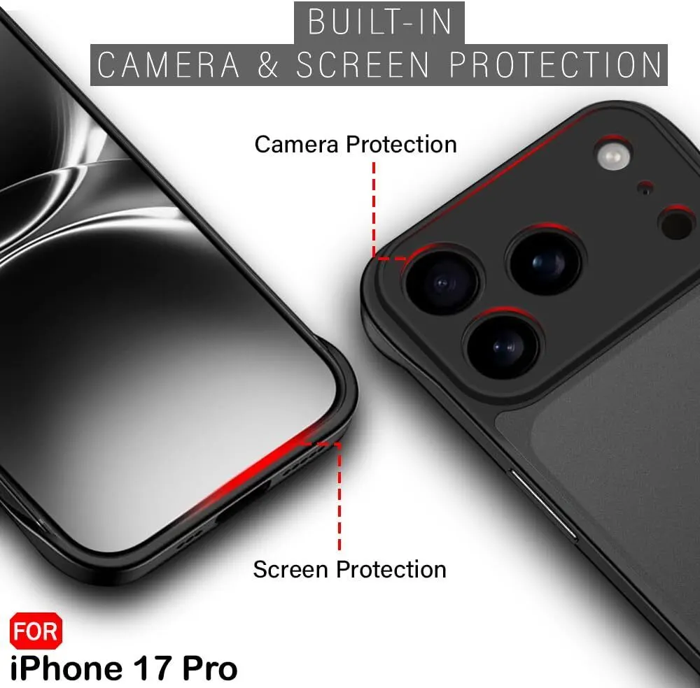 Xolia Back Cover for Apple iPhone 17 Pro (Black, Pack of: 1) — image 3 of 5