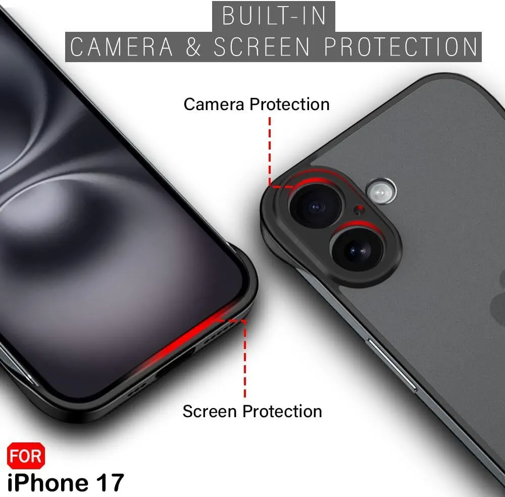 Xolia Back Cover for Apple iPhone 17 (Black, Pack of: 1) — image 3 of 5