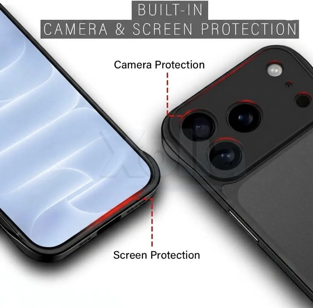 Xolia Back Cover for Apple iPhone 18 Pro (Black, Plastic, Pack of: 1) — image 3 of 5