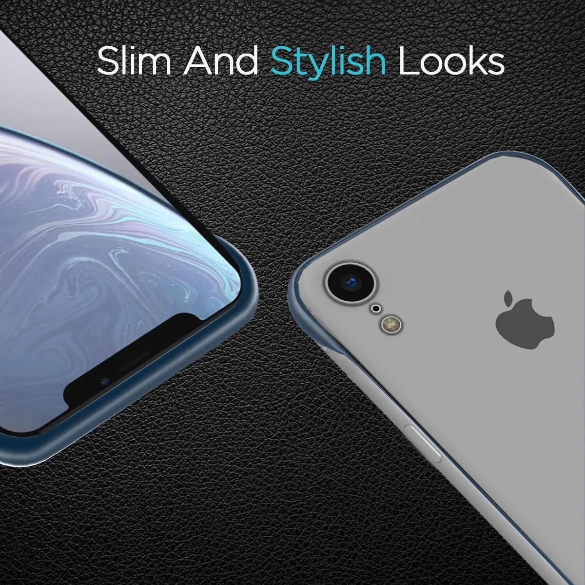 Micvir Back Cover for Apple iPhone XR (Blue, Dual Protection, Pack of: 1) — image 3 of 5