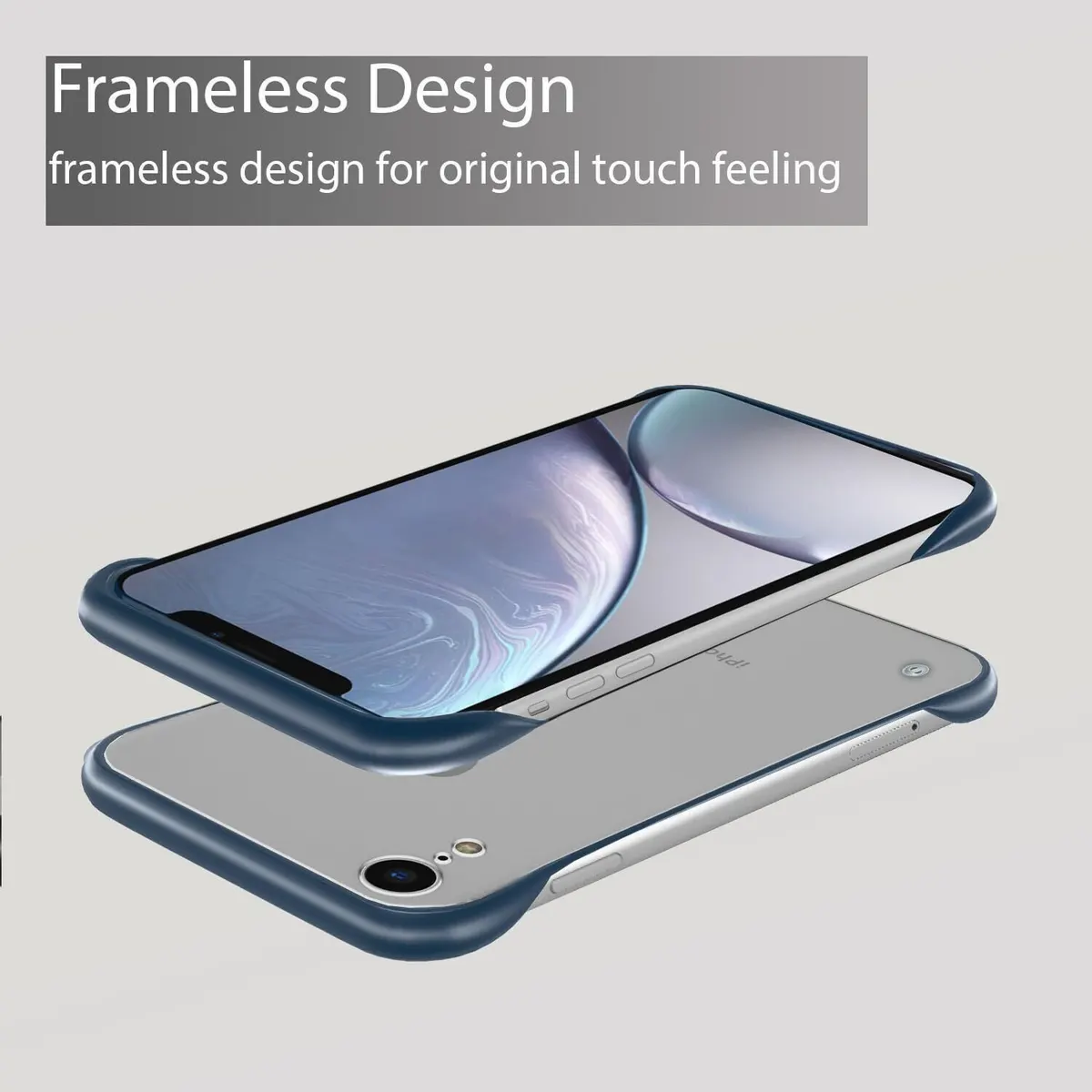 Micvir Back Cover for Apple iPhone XR (Blue, Dual Protection, Pack of: 1) — image 4 of 5