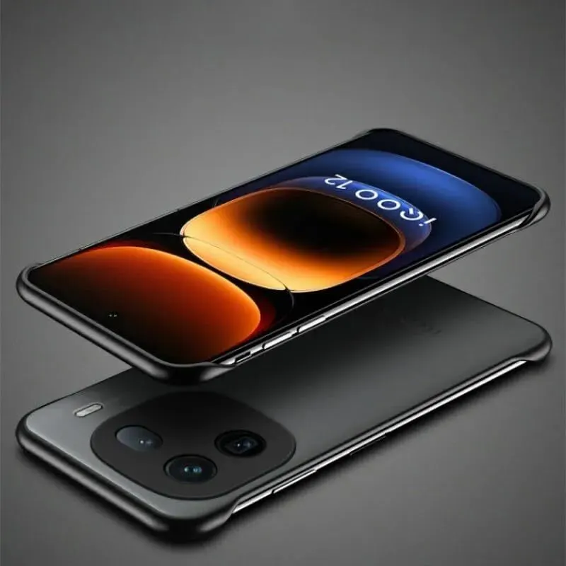 Micvir Back Cover for iQOO 12 5G (Black, Plastic, Pack of: 1) — image 4 of 5