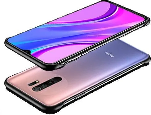 Micvir Back Cover for Poco M2, Mi Redmi 9 Prime (Black, Plastic, Pack of: 1) — image 2 of 5