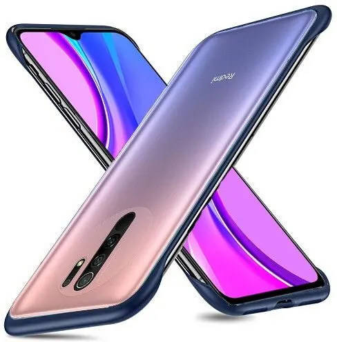 Micvir Back Cover for Poco M2, Mi Redmi 9 Prime (Blue, Plastic, Pack of: 1) — image 2 of 5
