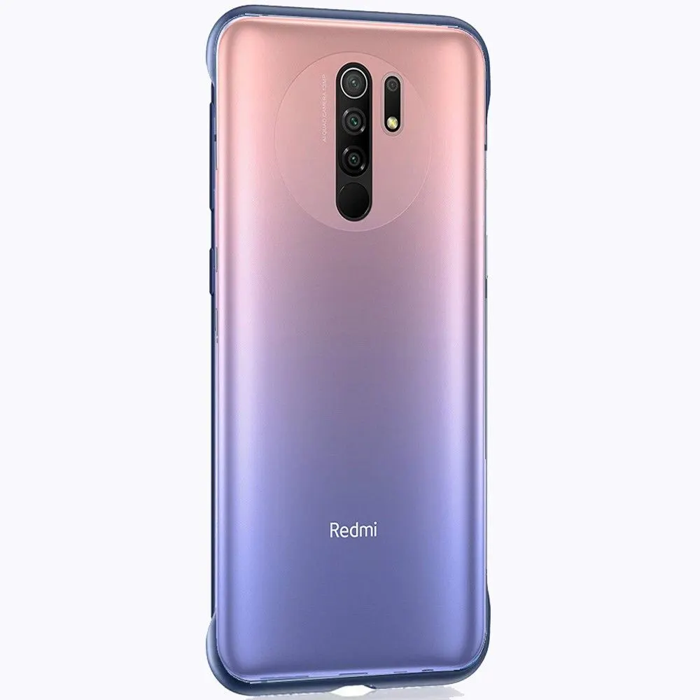 Micvir Back Cover for Poco M2, Mi Redmi 9 Prime (Blue, Plastic, Pack of: 1) — image 3 of 5