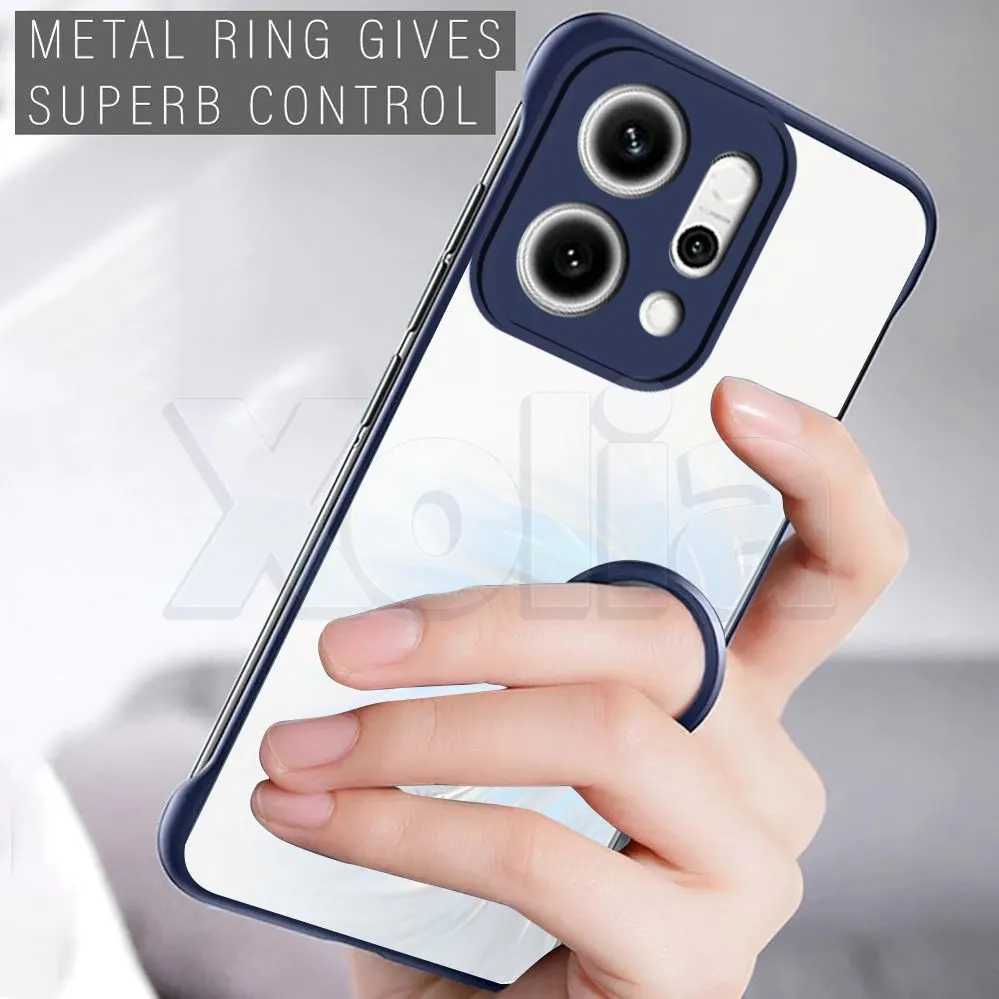 Xolia Back Cover for Oppo Reno 14 Pro 5G (Blue, Polycarbonate, Pack of: 1) — image 3 of 5