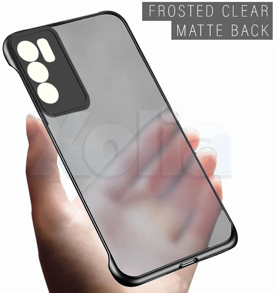 Xolia Back Cover for Oppo Reno 6 5G (Black, Plastic, Pack of: 1) — image 5 of 5