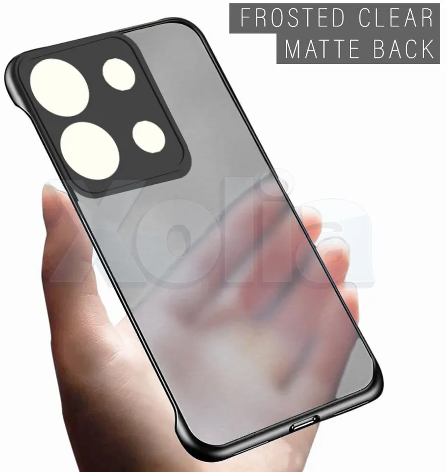 Xolia Back Cover for Redmi Note 13 5G (Black, Plastic, Pack of: 1) — image 5 of 5