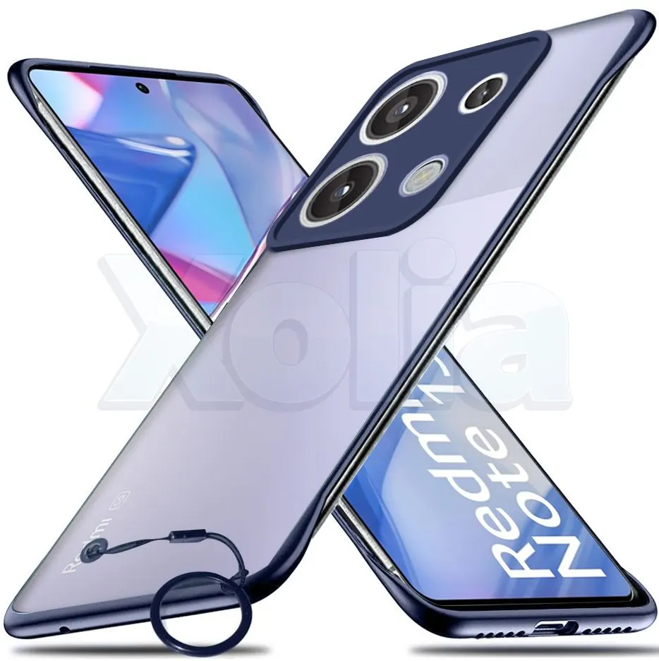 Xolia Back Cover for Redmi Note 13 5G (Blue, Plastic, Pack of: 1)