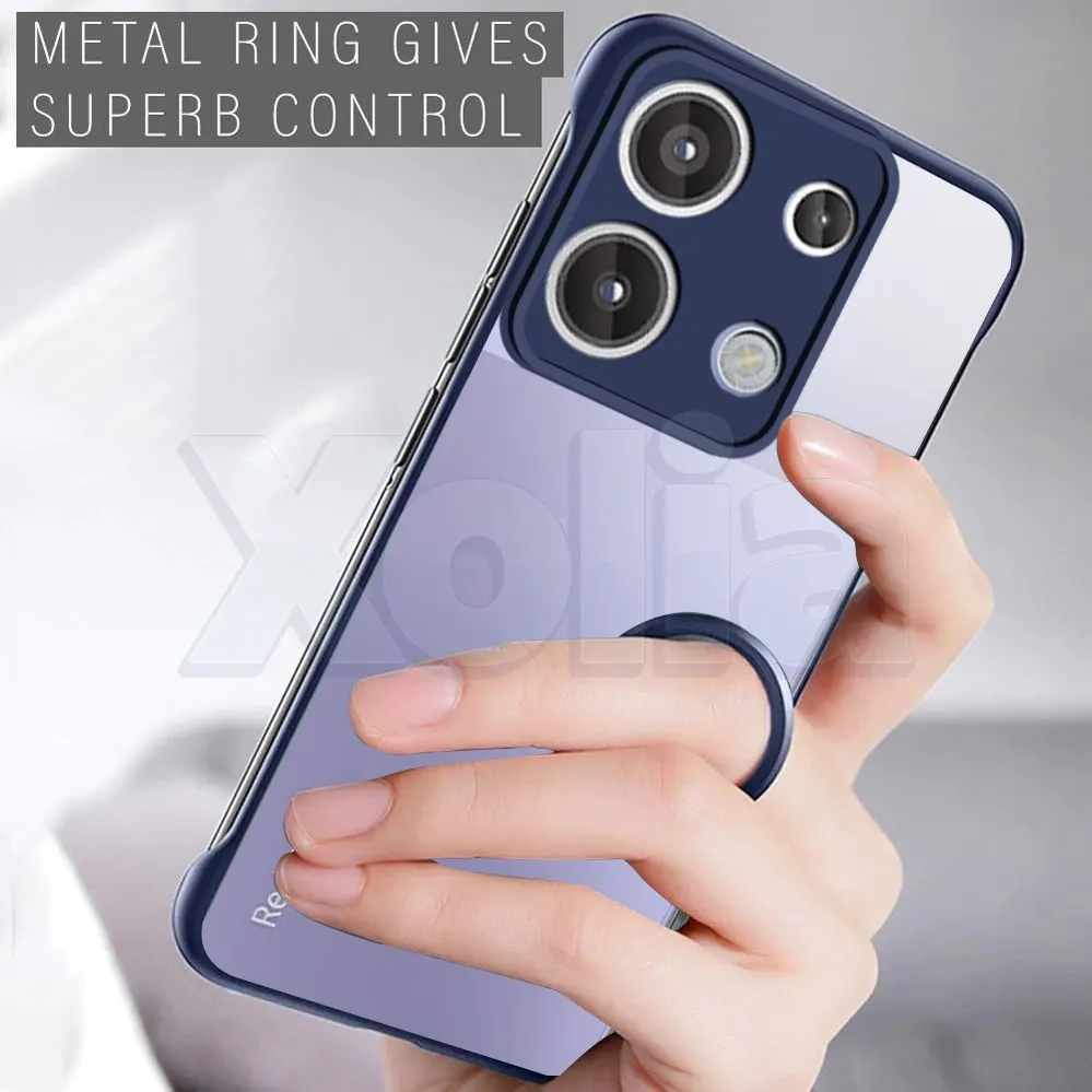 Xolia Back Cover for Redmi Note 13 5G (Blue, Plastic, Pack of: 1) — image 3 of 5