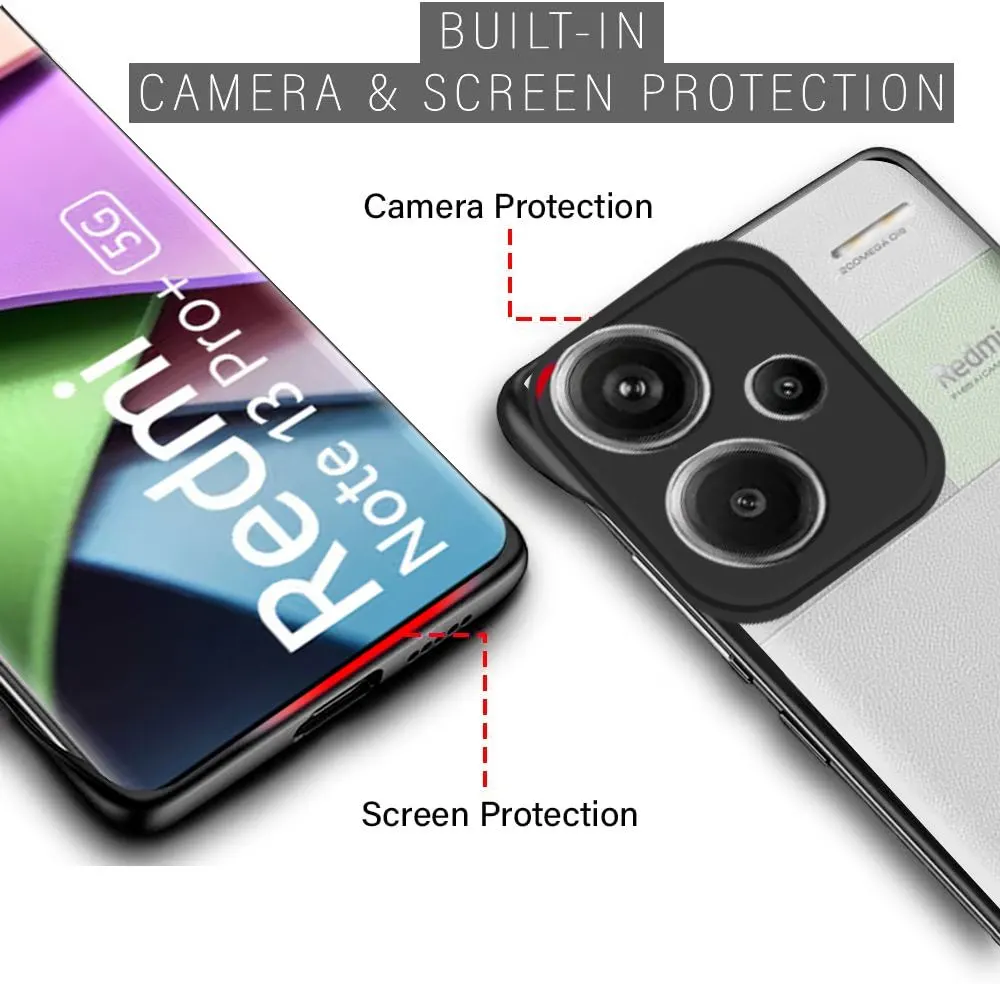 Xolia Back Cover for Redmi Note 13 Pro Plus 5G (Black, Plastic, Pack of: 1) — image 2 of 5