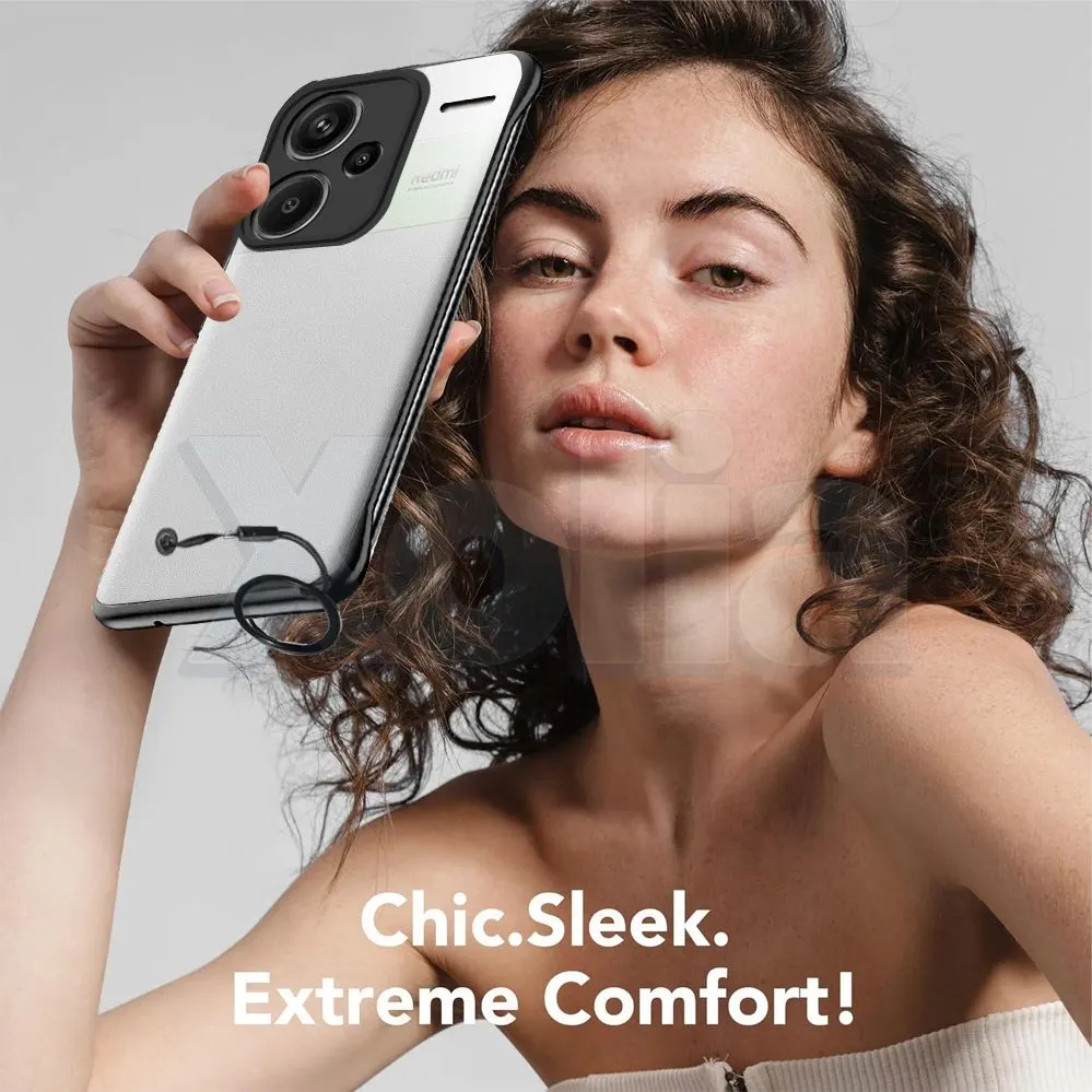 Xolia Back Cover for Redmi Note 13 Pro Plus 5G (Black, Plastic, Pack of: 1) — image 4 of 5
