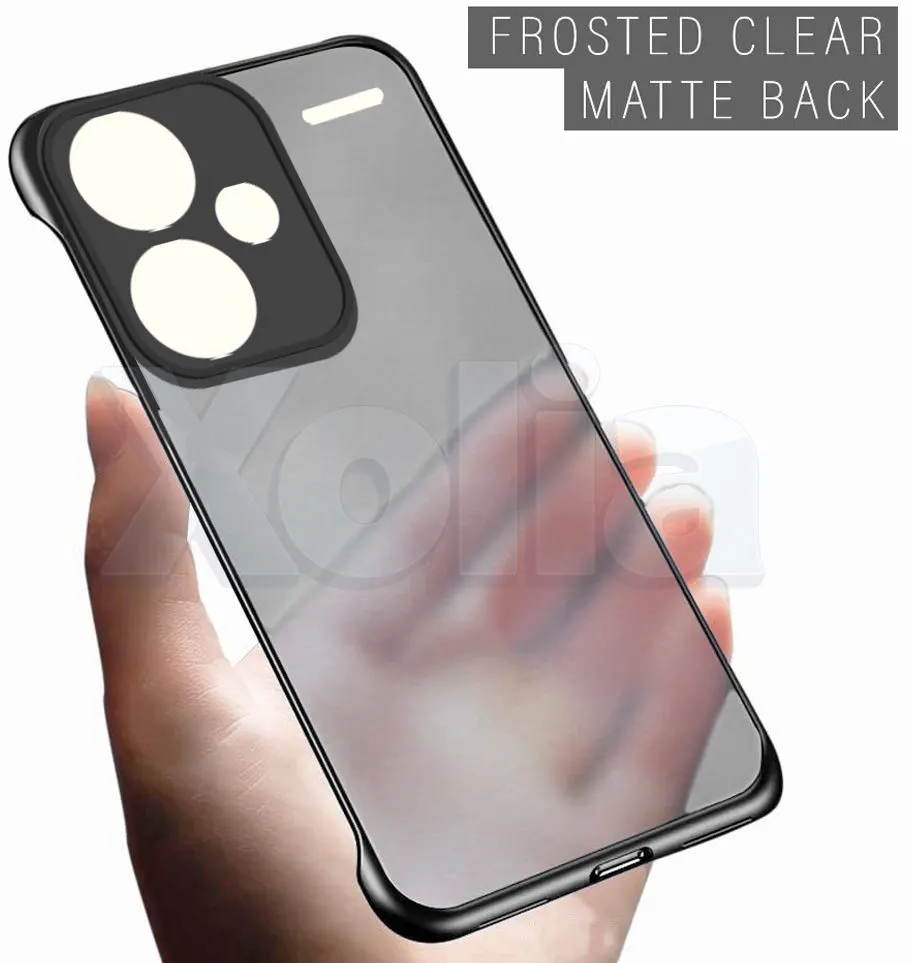 Xolia Back Cover for Redmi Note 13 Pro Plus 5G (Black, Plastic, Pack of: 1) — image 5 of 5