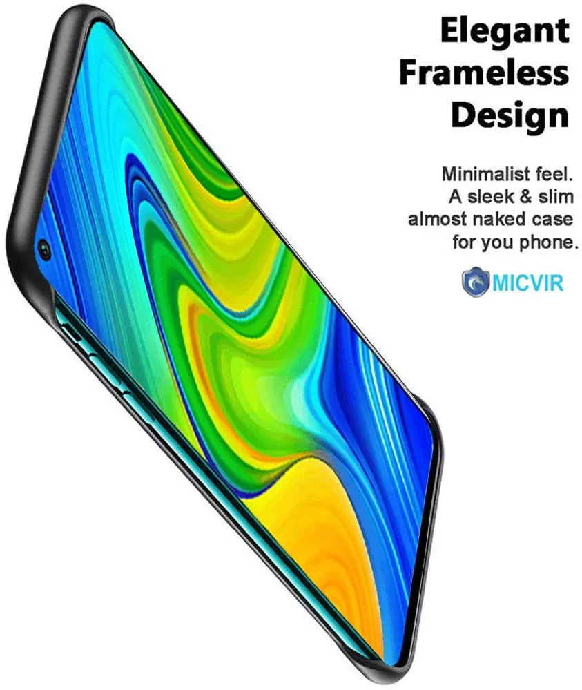 Micvir Back Cover for Mi Redmi Note 9 (Green, Camera Bump Protector, Plastic, Pack of: 1) — image 4 of 5