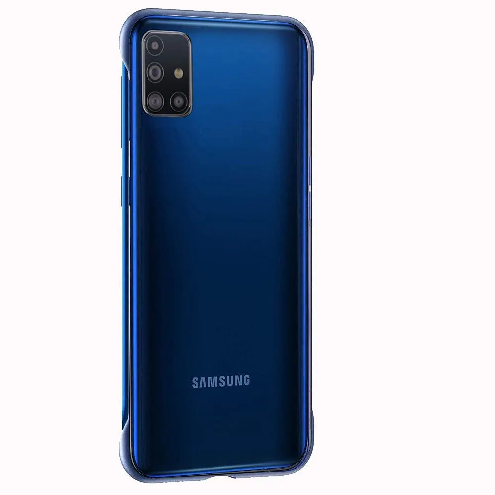 Micvir Back Cover for Samsung Galaxy M31s (Blue, Camera Bump Protector, Pack of: 1)
