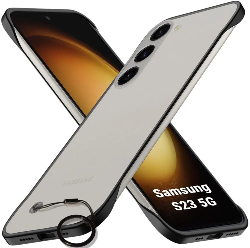 Xolia Back Cover for Samsung Galaxy S23 5G (Black, Plastic, Pack of: 1)