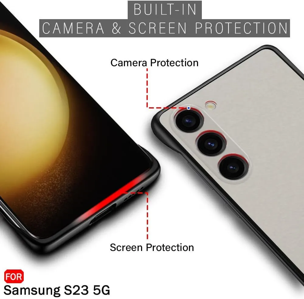 Xolia Back Cover for Samsung Galaxy S23 5G (Black, Plastic, Pack of: 1) — image 3 of 5