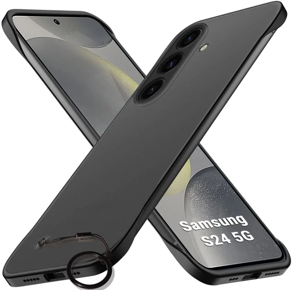 Xolia Back Cover for Samsung Galaxy S24 5G (Black, Plastic, Pack of: 1)