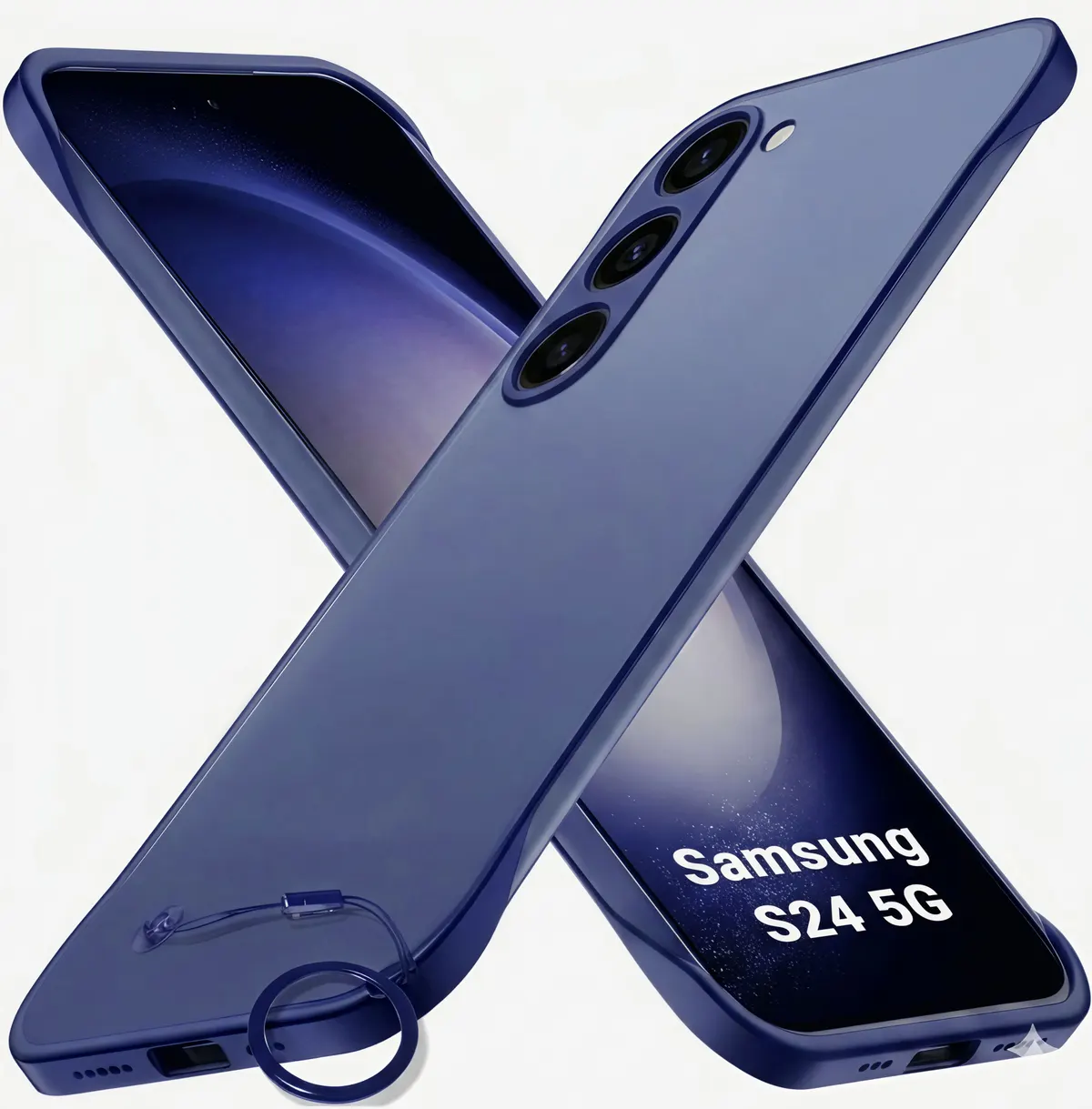 Xolia Back Cover for Samsung Galaxy S24 5G (Blue, Plastic, Pack of: 1)