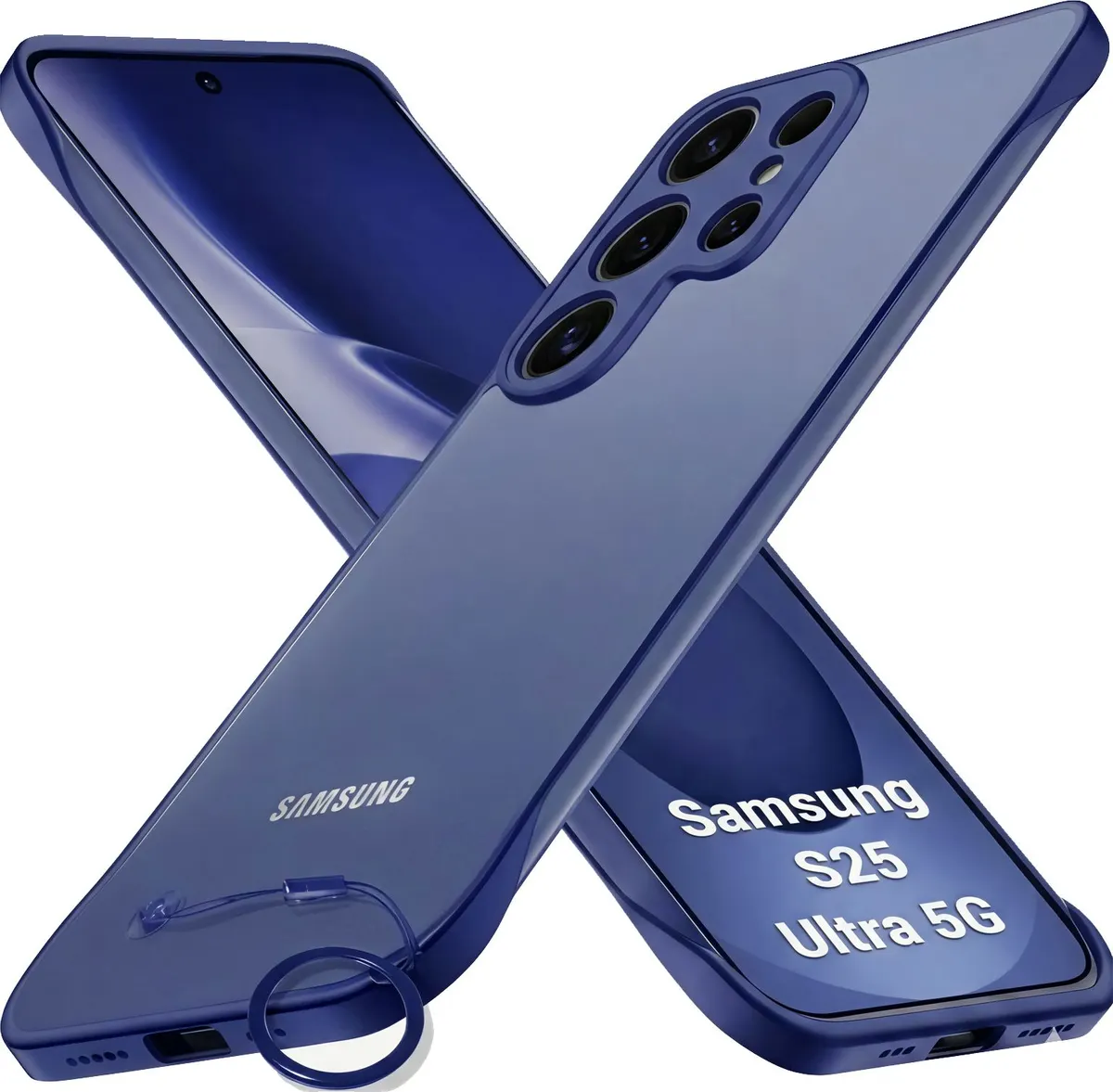 Xolia Back Cover for Samsung Galaxy S25 Ultra 5G (Blue, Plastic, Pack of: 1)