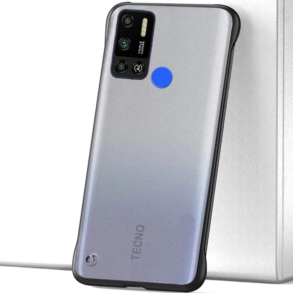 Micvir Back Cover for Tecno Spark 6 Air (Black, Camera Bump Protector, Pack of: 1) — image 2 of 5