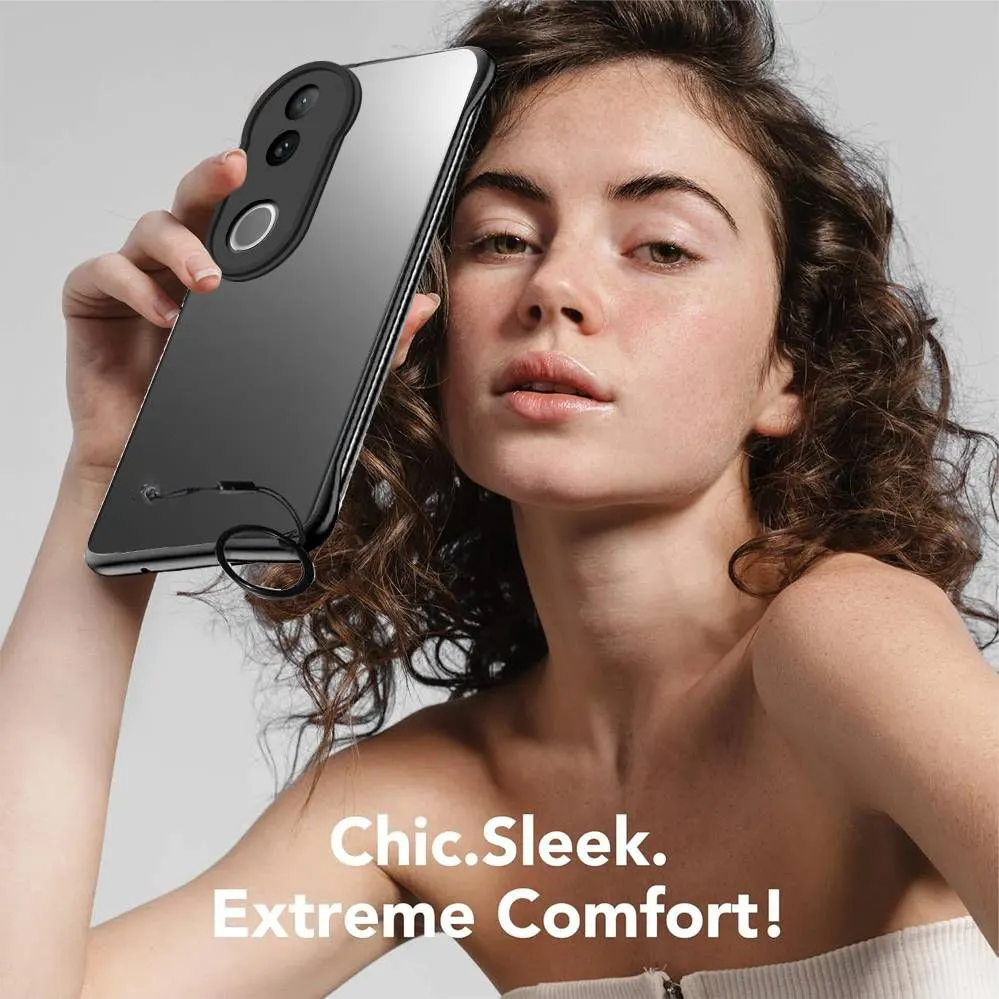 Micvir Back Cover for Vivo T4R 5G (Black, Plastic, Pack of: 1) — image 3 of 5