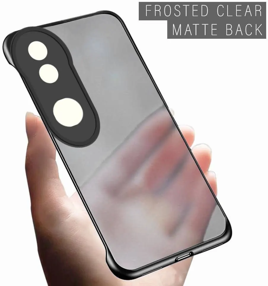 Micvir Back Cover for Vivo T4R 5G (Black, Plastic, Pack of: 1) — image 5 of 5
