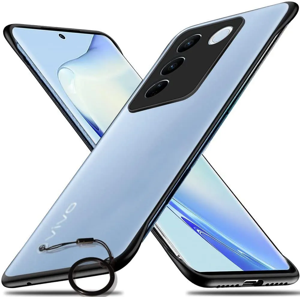 Micvir Back Cover for Vivo V27 5G (Transparent, Dual Protection, Pack of: 1)