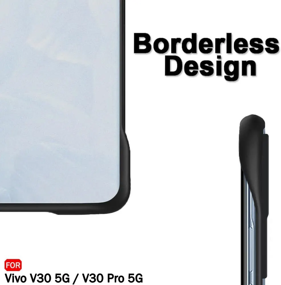 Micvir Back Cover for Vivo V30 Pro 5G (Black, Plastic, Pack of: 1) — image 5 of 5