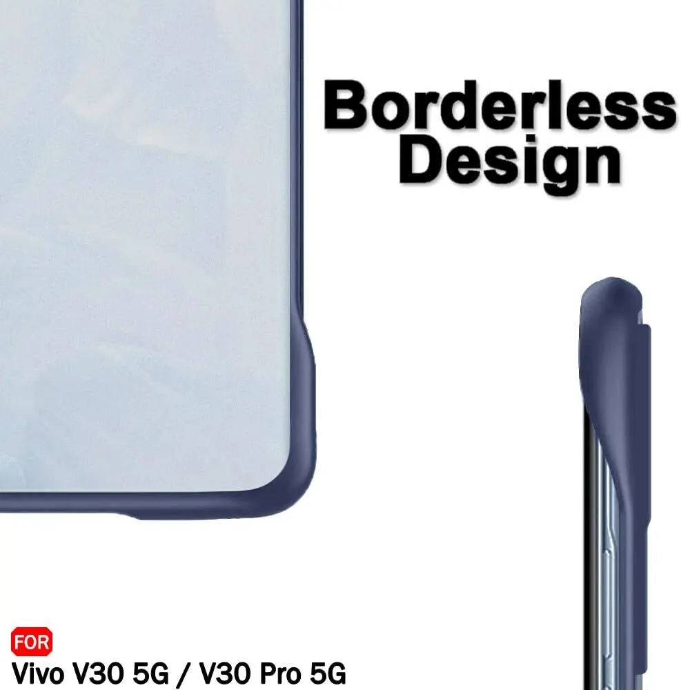 Micvir Back Cover for Vivo V30 Pro 5G (Blue, Plastic, Pack of: 1) — image 5 of 5