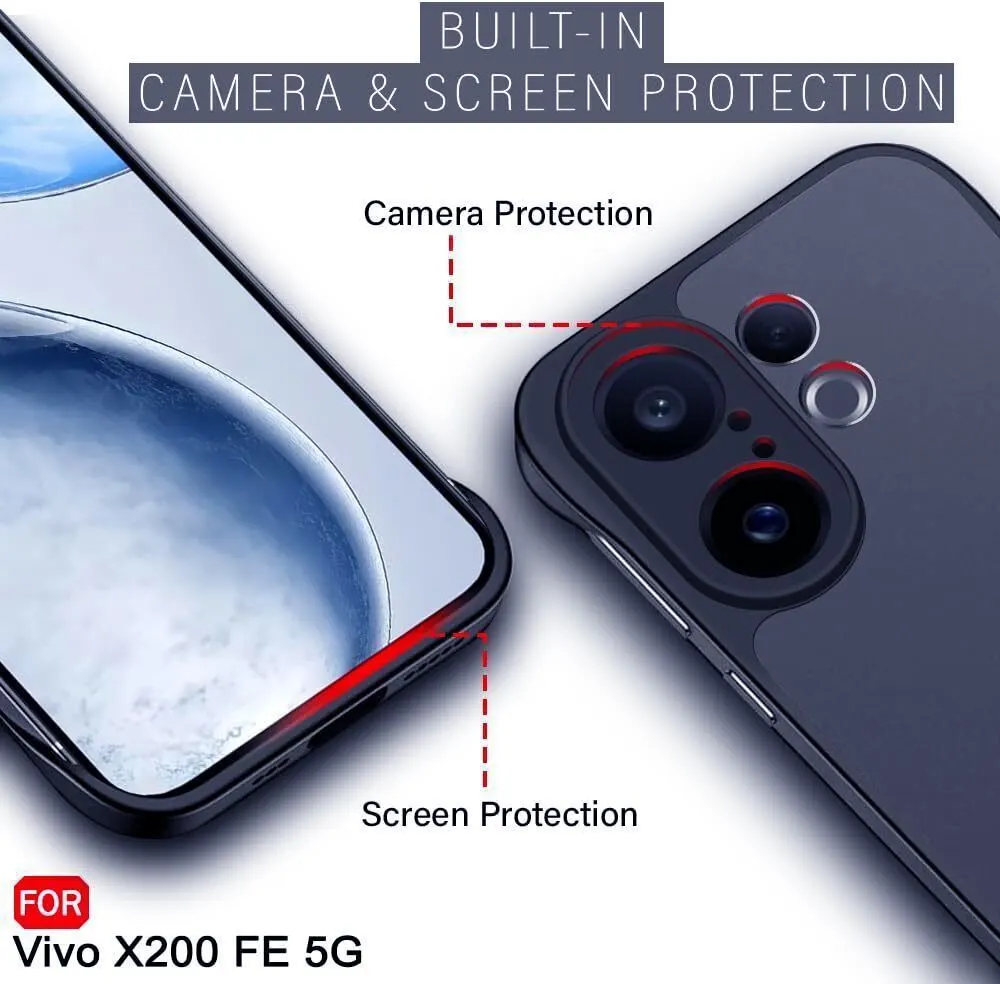 Xolia Back Cover for Vivo X200 FE 5G (Blue, Pack of: 1) — image 3 of 5
