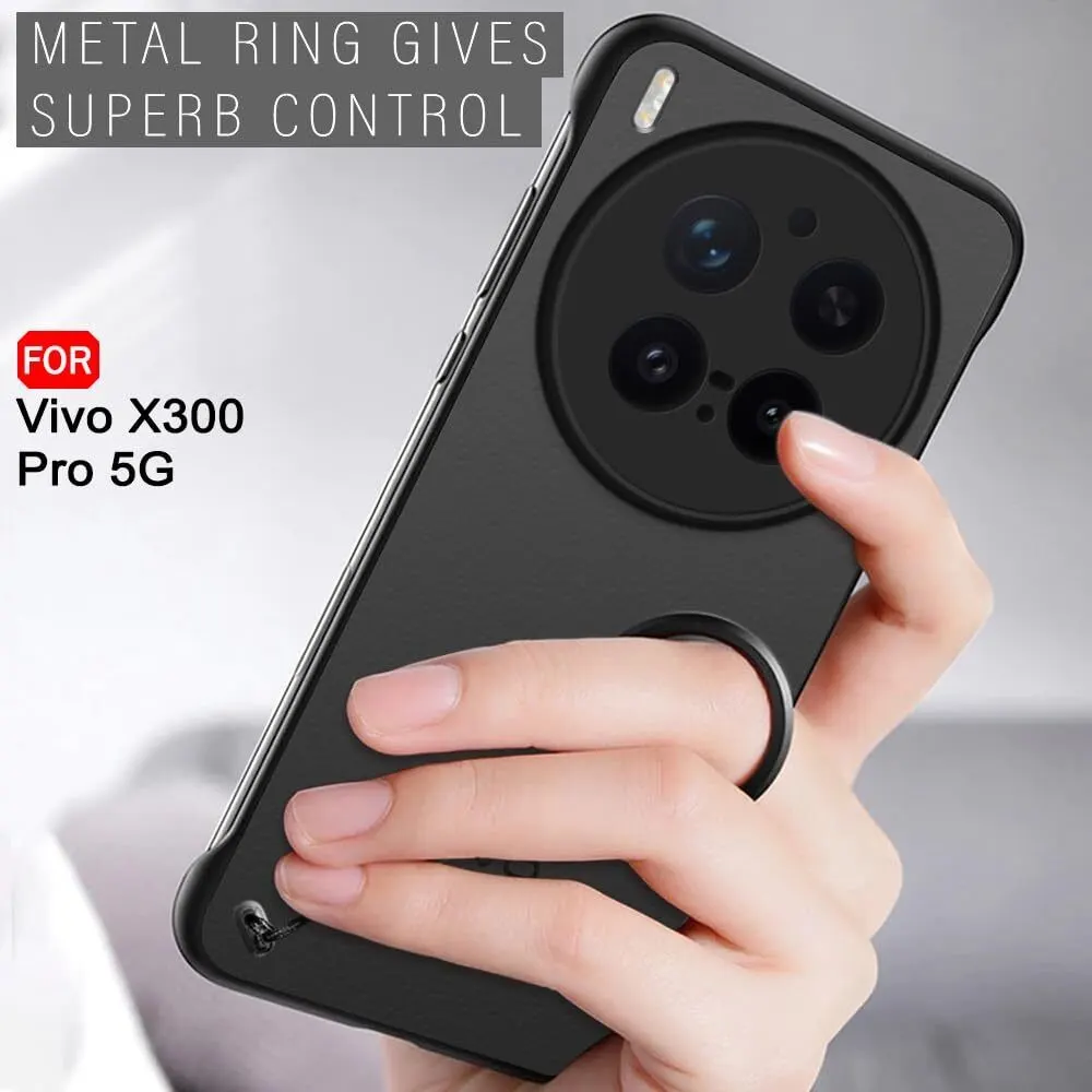 Xolia Back Cover for Vivo X300 Pro 5G (Black, Plastic, Pack of: 1) — image 4 of 5