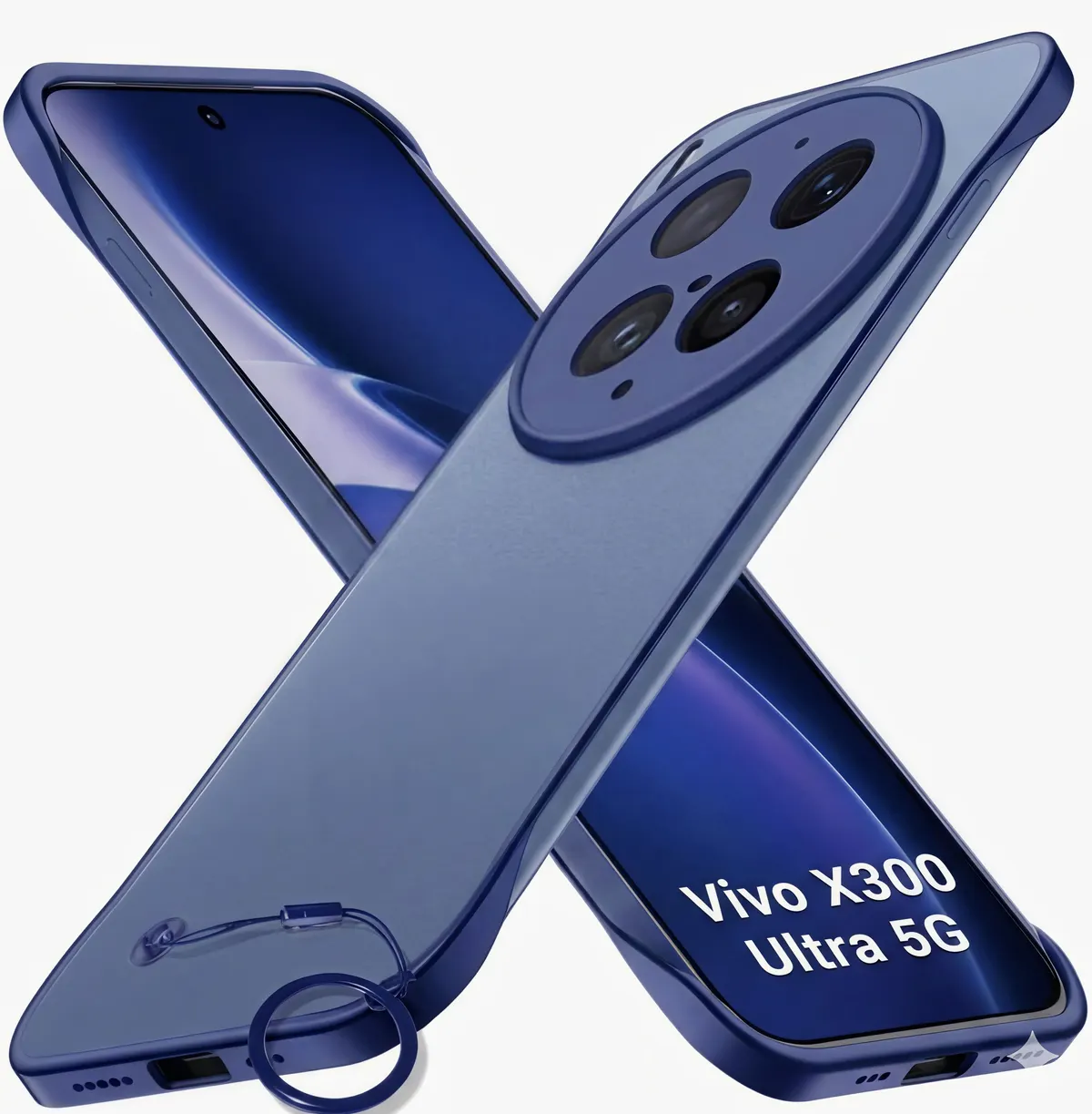 Xolia Back Cover for Vivo X300 Ultra 5G (Blue, Plastic, Pack of: 1)