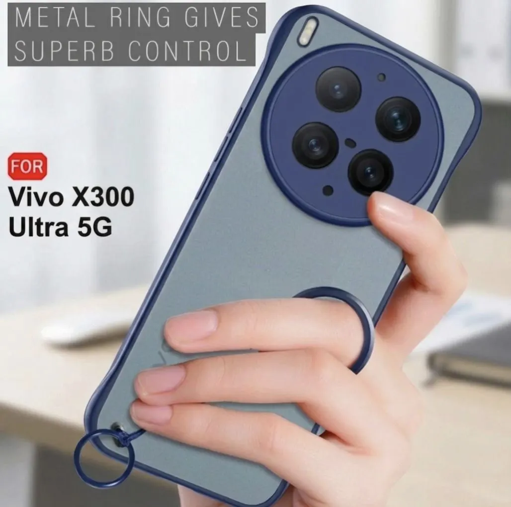 Xolia Back Cover for Vivo X300 Ultra 5G (Blue, Plastic, Pack of: 1) — image 4 of 5