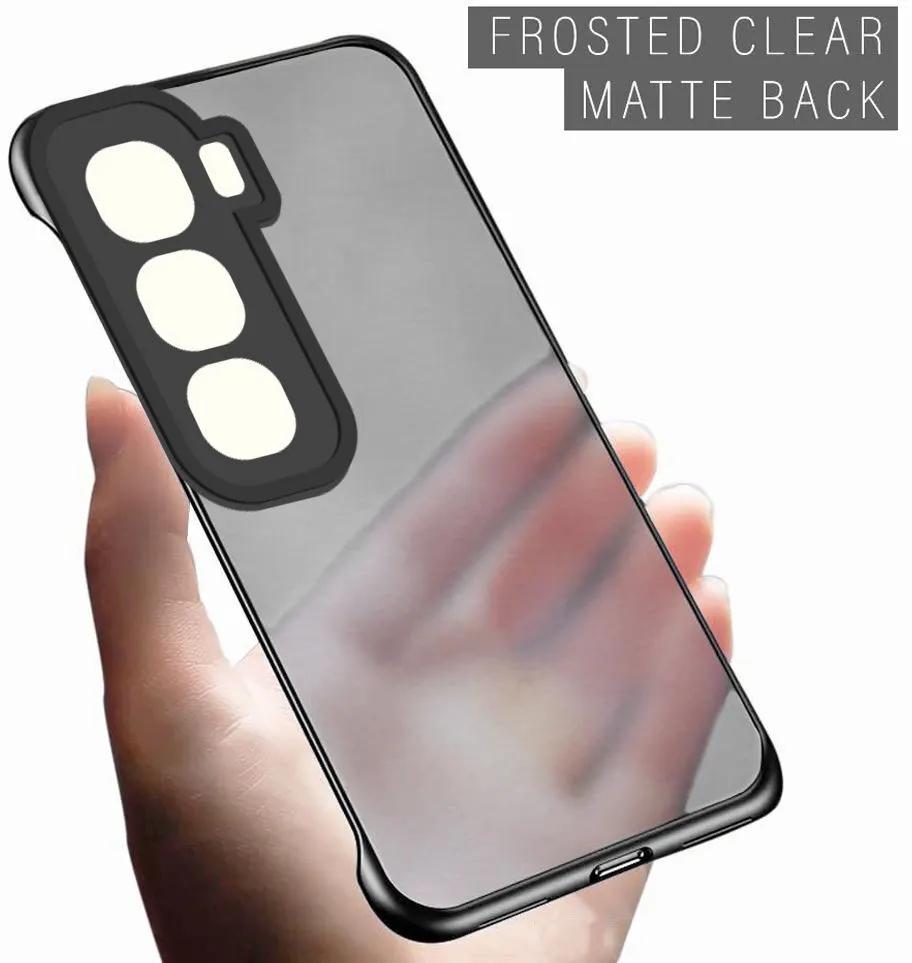 Micvir Back Cover for Vivo Y31 5G (Black, Plastic, Pack of: 1) — image 5 of 5