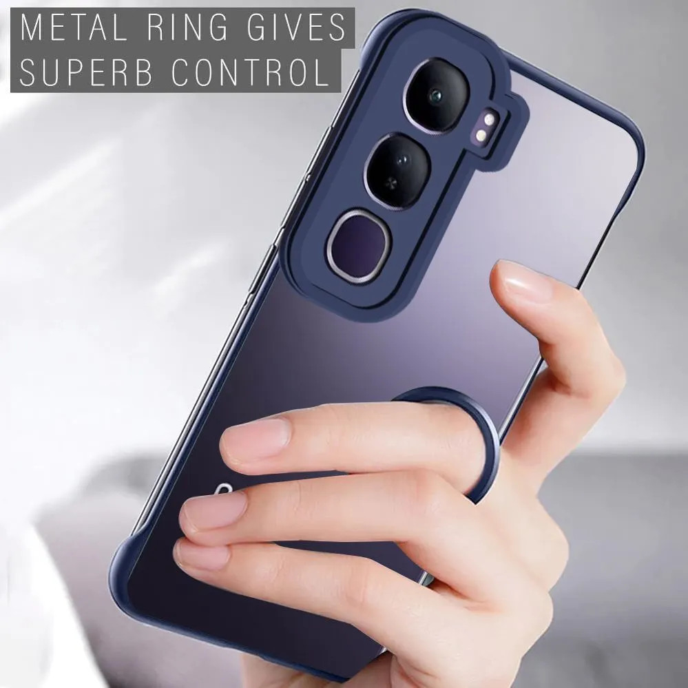 Micvir Back Cover for Vivo Y31 5G (Blue, Pack of: 1) — image 2 of 5