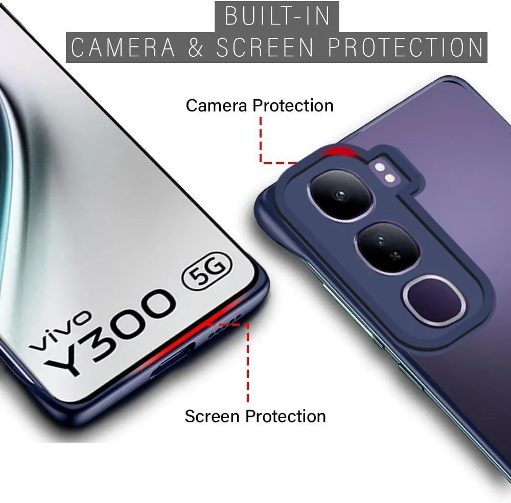 Micvir Back Cover for Vivo Y31 5G (Blue, Pack of: 1) — image 3 of 5