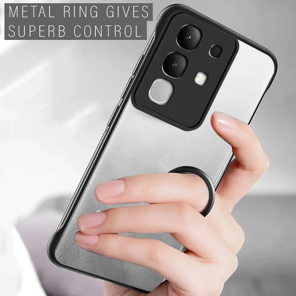 Micvir Back Cover for Vivo Y31 Pro 5G (Black, Pack of: 1) — image 2 of 5