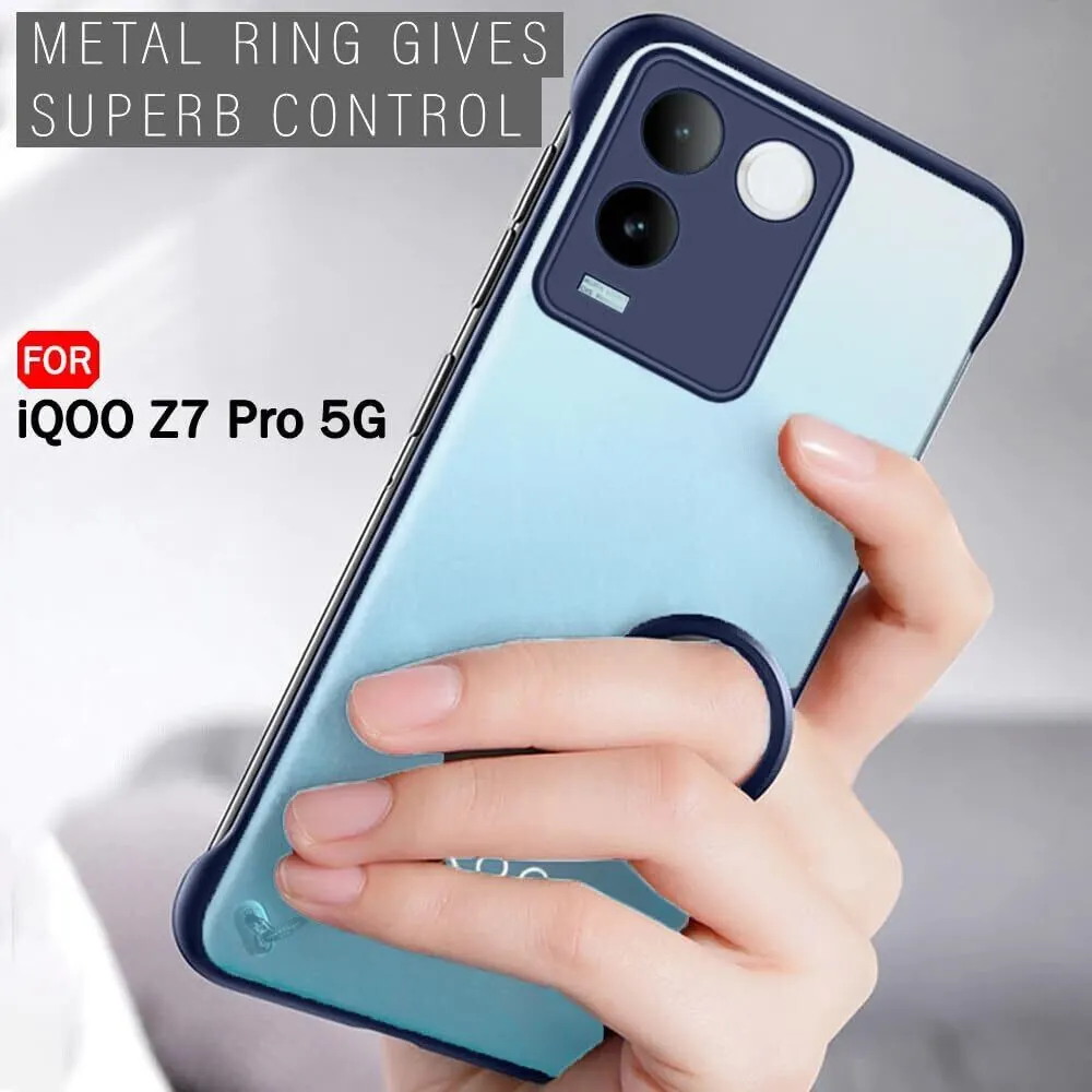 Micvir Back Cover for Vivo T2 Pro 5G (Blue, Pack of: 1) — image 2 of 5