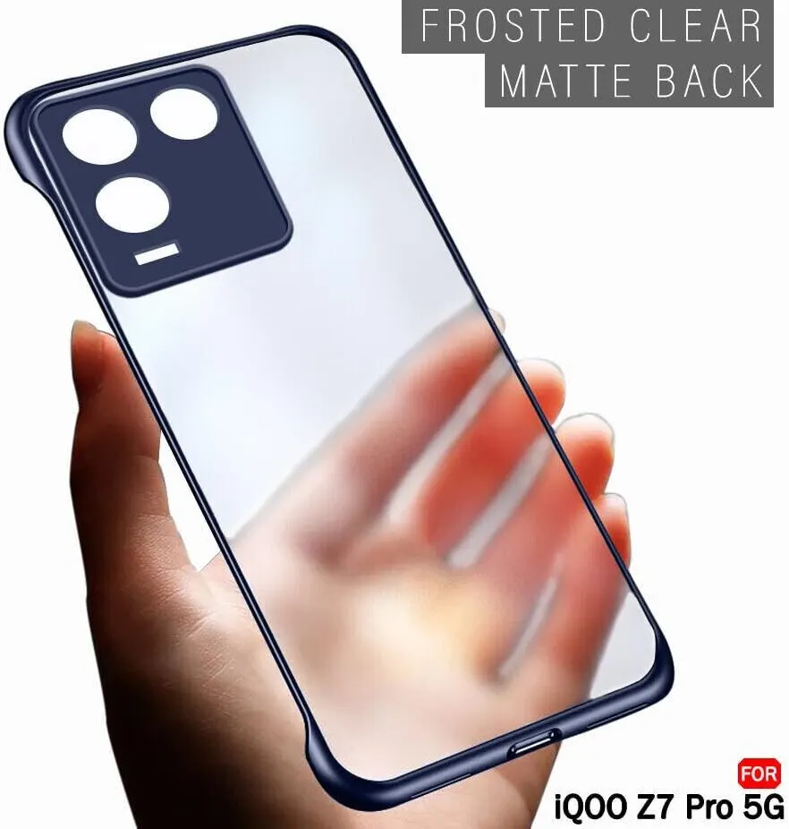 Micvir Back Cover for Vivo T2 Pro 5G (Blue, Pack of: 1) — image 3 of 5