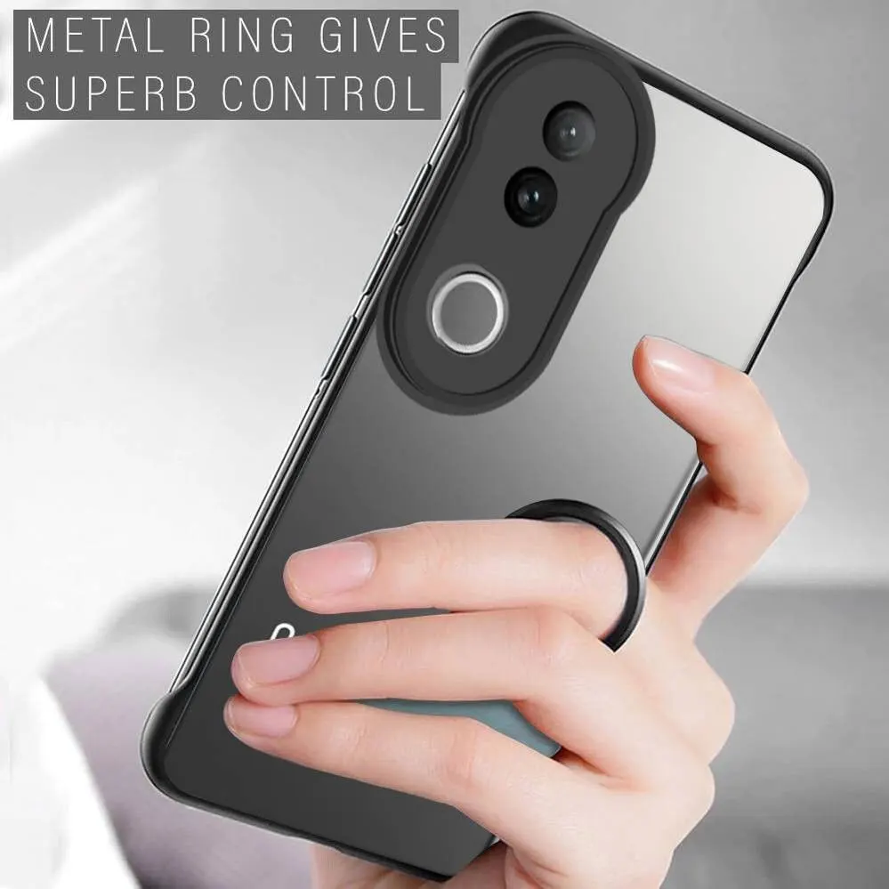 Micvir Back Cover for iQOO Z10R 5G (Black, Pack of: 1) — image 2 of 5
